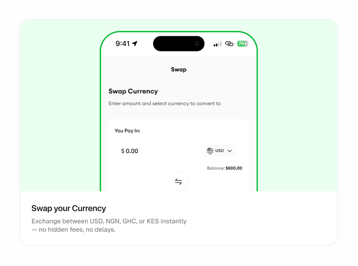 Swap your Currency